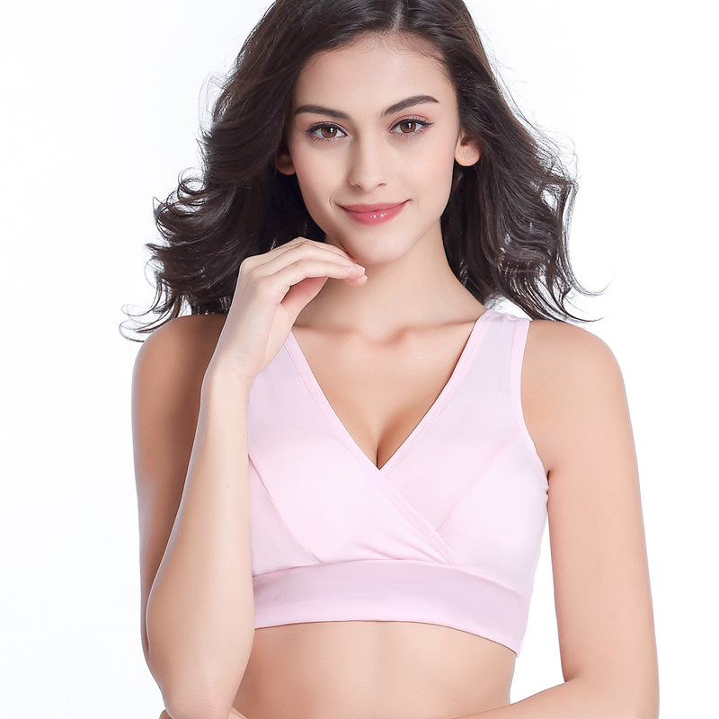 Maternity Plain Color Tank Wir - Nursing Bra Sleep 评论和价格