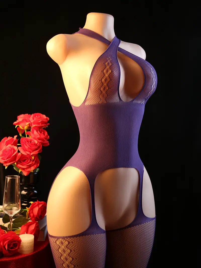 Women Sexy Lingerie Set Fishne - Bodystocking Fishnet 评论和价格