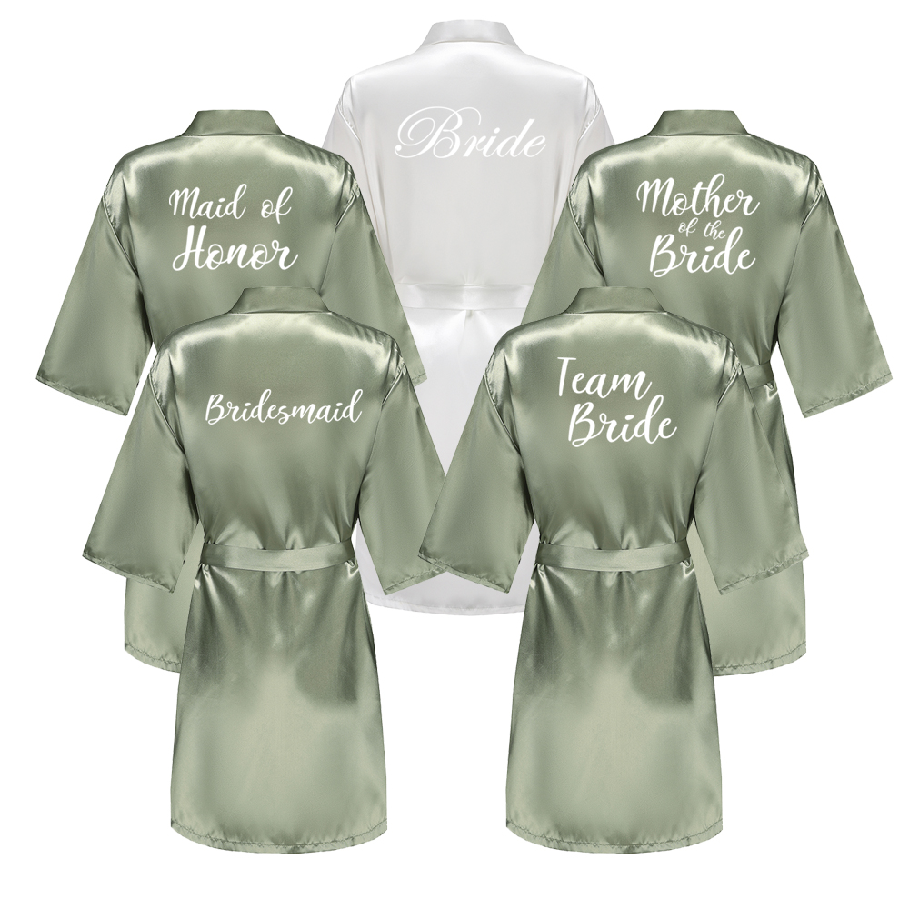 Grass Green Women's White Lett - Robe Silk Women 评论和价格