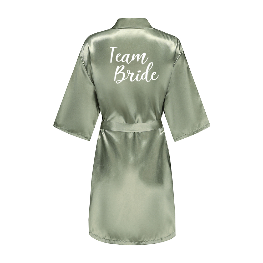 Grass Green Women's White Lett - Robe Silk Women 评论和价格
