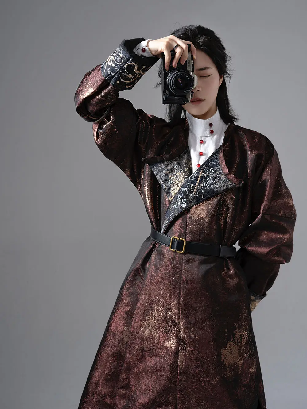 Chinese silk robe Costume Tang - Robe Silk Women 评论和价格